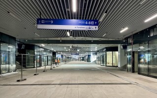 zdjęcie z przebudowy Dworzec Warszawa Zachodnia