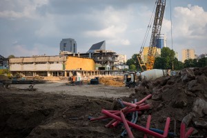 zdjęcie z budowy Towarowa 22