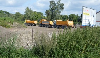 zdjęcie z budowy Lidl