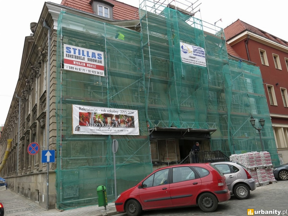 remont elewacji od strony ul. Staromłyńskiej