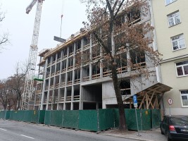 zdjęcie z budowy Biurowiec Rozbrat 44