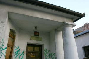 zdjęcie archiwalne Remiza strażacka