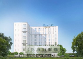 wizualizacje Blu Sky Hotel