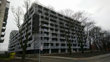 zdjęcie z budowy Osiedle Stacja Wola