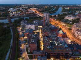 zdjęcie z budowy Browary Wrocławskie