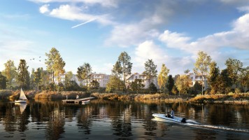 zdjęcie z budowy Dwa Jeziora