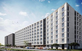 zdjęcie z budowy Akademik The Fizz Kraków