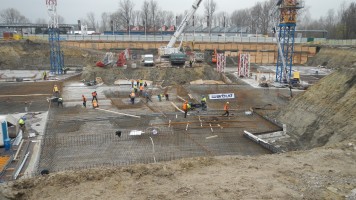 wykopy pod garaż nr 1 pod budynkami nr 1 i 2