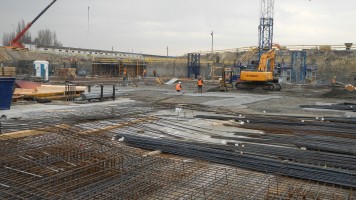 wykopy pod garaż nr 1 pod budynkami nr 1 i 2