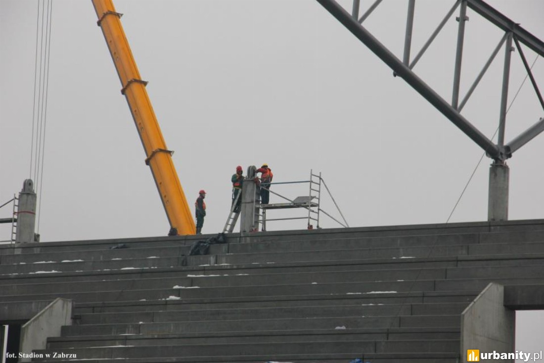 zdjęcie wykonane przez spółkę Stadion w Zabrzu Sp. z o.o.