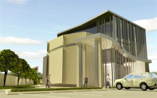 zdjęcie z budowy Muzeum Cudu nad Wisłą