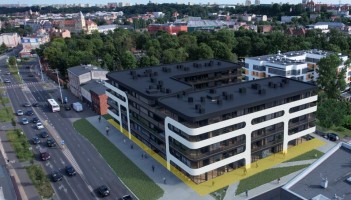 zdjęcie z budowy Apartamenty Grunwaldzka 25