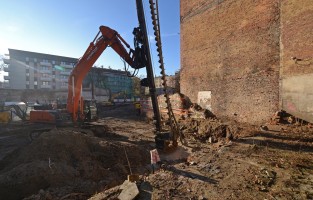 zdjęcie z budowy Traugutta Vita