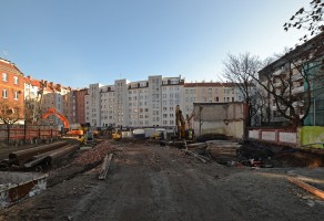 zdjęcie z budowy Traugutta Vita