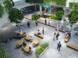 zdjęcie z przebudowy Sky Tower