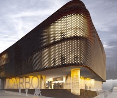 wizualizacje Centrum kultury Carbon Art