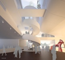 wizualizacje Centrum kultury Carbon Art