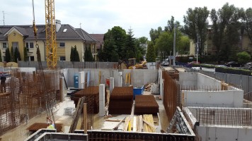 strop nad garażem