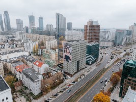 zdjęcie z przebudowy Muzeum Getta Warszawskiego