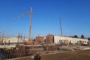 zdjęcie z budowy Centrum Sportowe Wzorcownia Ruchu