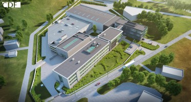 wizualizacje Biurowiec firmy Apart
