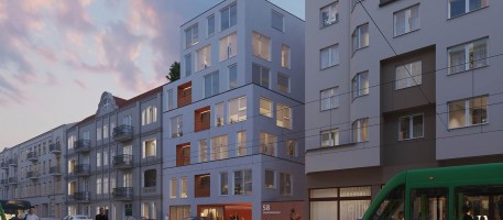 zdjęcie z budowy Dąbrowskiego 58