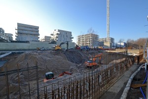 zdjęcie z budowy Nowe Żerniki to KOSMOS
