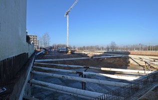 zdjęcie z budowy Nowe Żerniki to KOSMOS