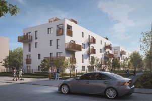 zdjęcie z budowy Korczaka Apartamenty