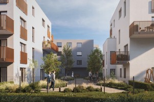 zdjęcie z budowy Korczaka Apartamenty
