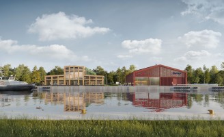 wizualizacje Centrum serwisowe dla morskich farm wiatrowych Equinor