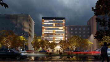 zdjęcie z przebudowy Apartamenty Jana Pawła 34
