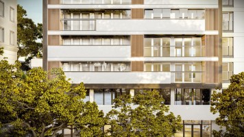 zdjęcie z przebudowy Apartamenty Jana Pawła 34