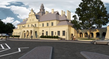 wizualizacje Dworzec kolejowy PKP