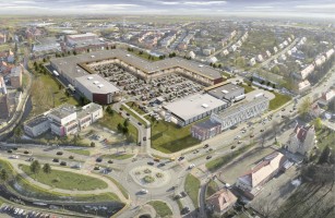 zdjęcie z budowy Park handlowy Silesiana