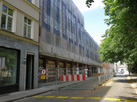 rozbiórka istniejącego budynku