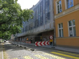 rozbiórka istniejącego budynku