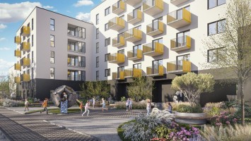 zdjęcie z budowy Apartamenty Dębowa