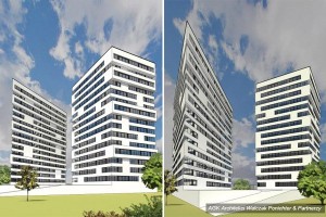 wizualizacje Apartamentowce nad Brdą