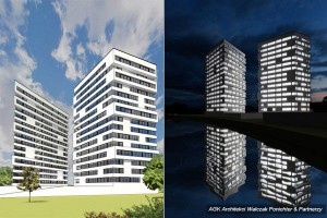 wizualizacje Apartamentowce nad Brdą