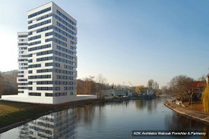wizualizacje Apartamentowce nad Brdą