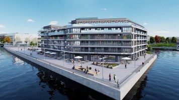 zdjęcie z budowy Osiedle Nad Odrą