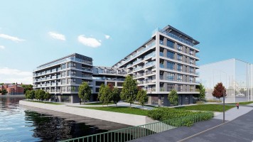 zdjęcie z budowy Osiedle Nad Odrą