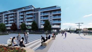 zdjęcie z budowy Osiedle Nad Odrą