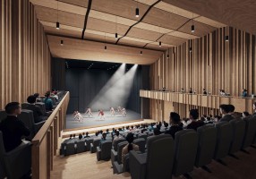 zdjęcie z budowy Dom Kultury Twórcza Twarda