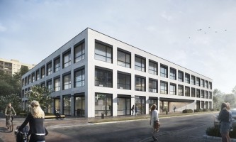 zdjęcie z budowy Biurowiec Urbi Ferro