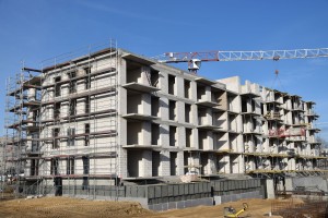 zdjęcie z budowy Grunwald Park