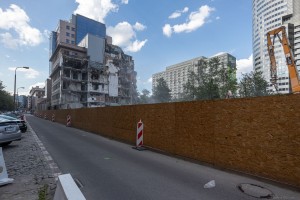 wyburzanie budynku pod realizację inwestycji