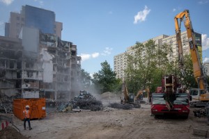 wyburzanie budynku pod realizację inwestycji