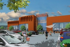 wizualizacje Centrum Handlowe Koniczynka